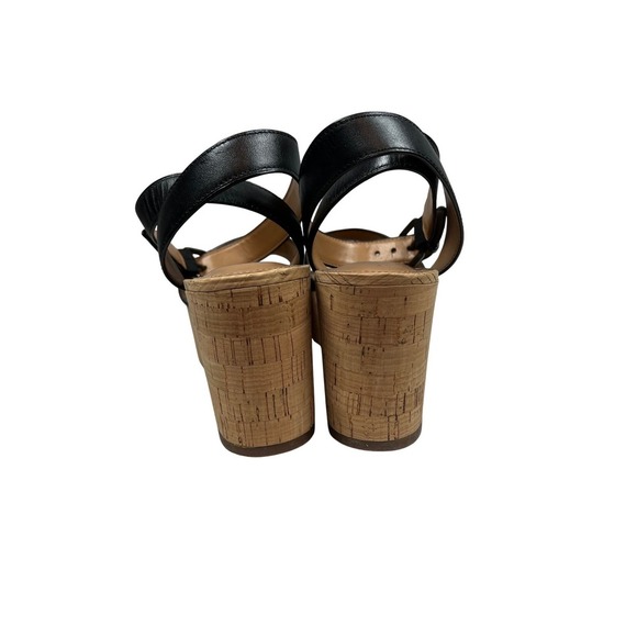 NWOT Coach Becka Black Platform Sandal, Black, Size 10B - Picture 7 of 12